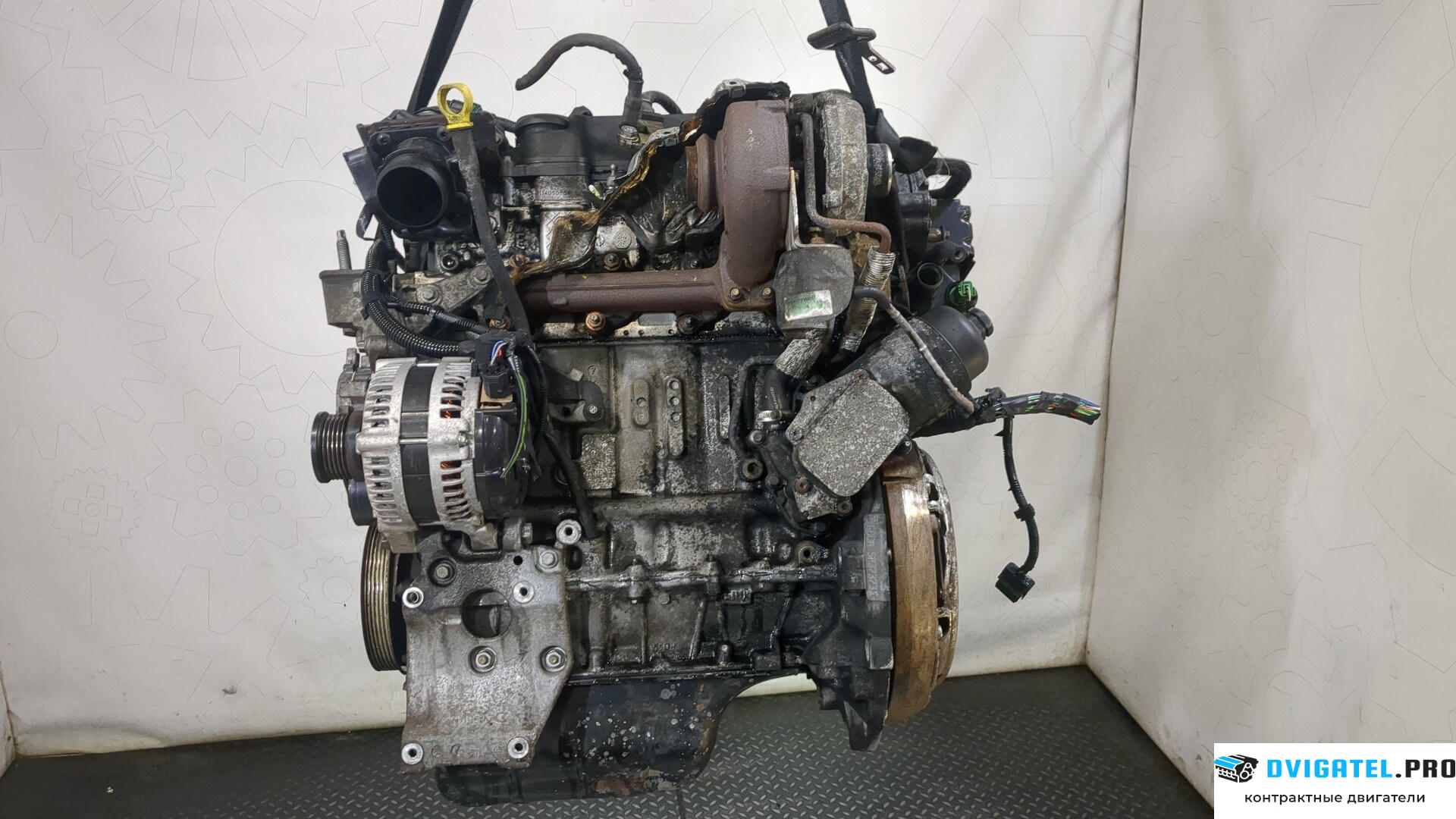 Двигатель Ford Focus 2 2005 - 2008 G8DA, G8DB 1.6 л., Дизель, TDCI, артикул 9251396