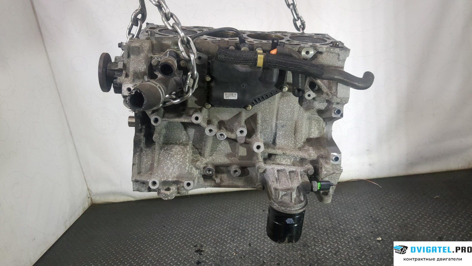 Шорт блок (Блок цилиндров) Ford C-Max 2002 - 2010 QQDA, QQDB, QQDC 1.8 л., Бензин, Инжектор, артикул 9153122