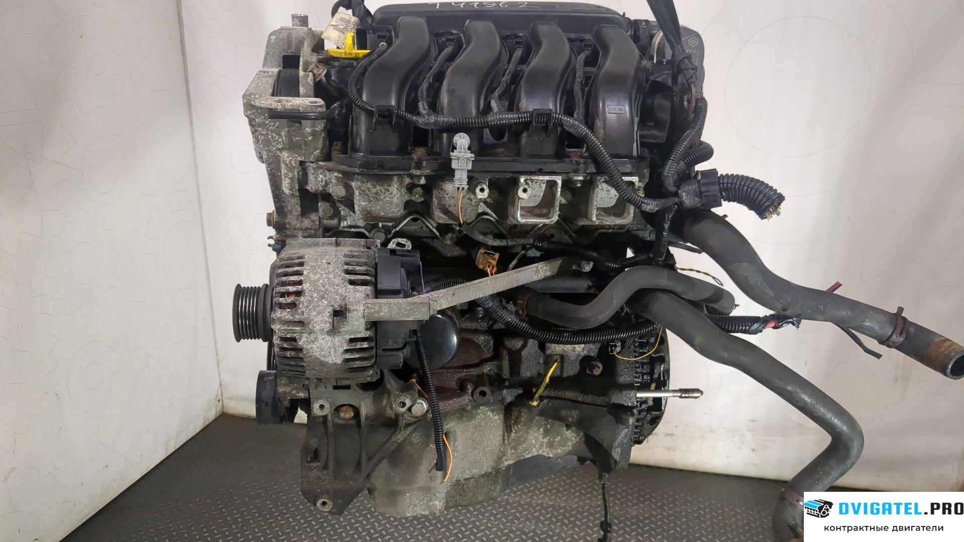 Двигатель Renault Scenic 2003 - 2009 K4M 812 1.6 л., Бензин, Инжектор, артикул 9106392