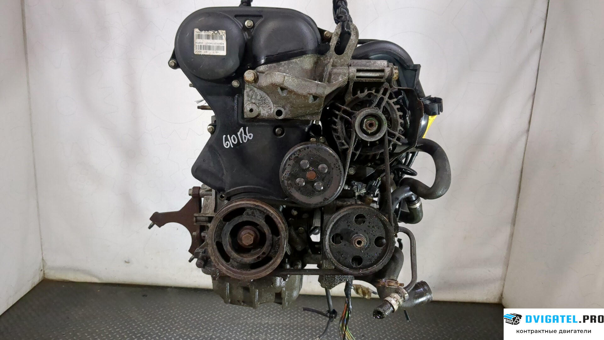 Двигатель Ford Focus 2 2008 - 2011 SHDA, SHDC 1.6 л., Бензин, Инжектор, артикул 9249643