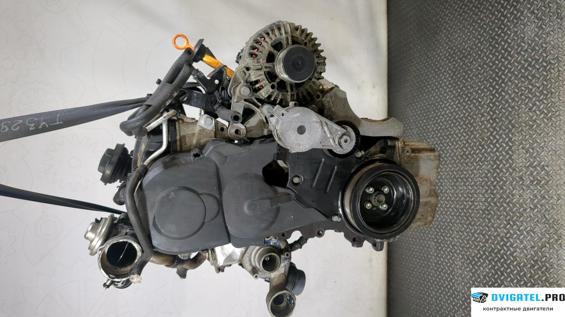 Двигатель Seat Altea 2004 - 2009 BJB 1.9 л., Дизель, TDI, артикул 9242772