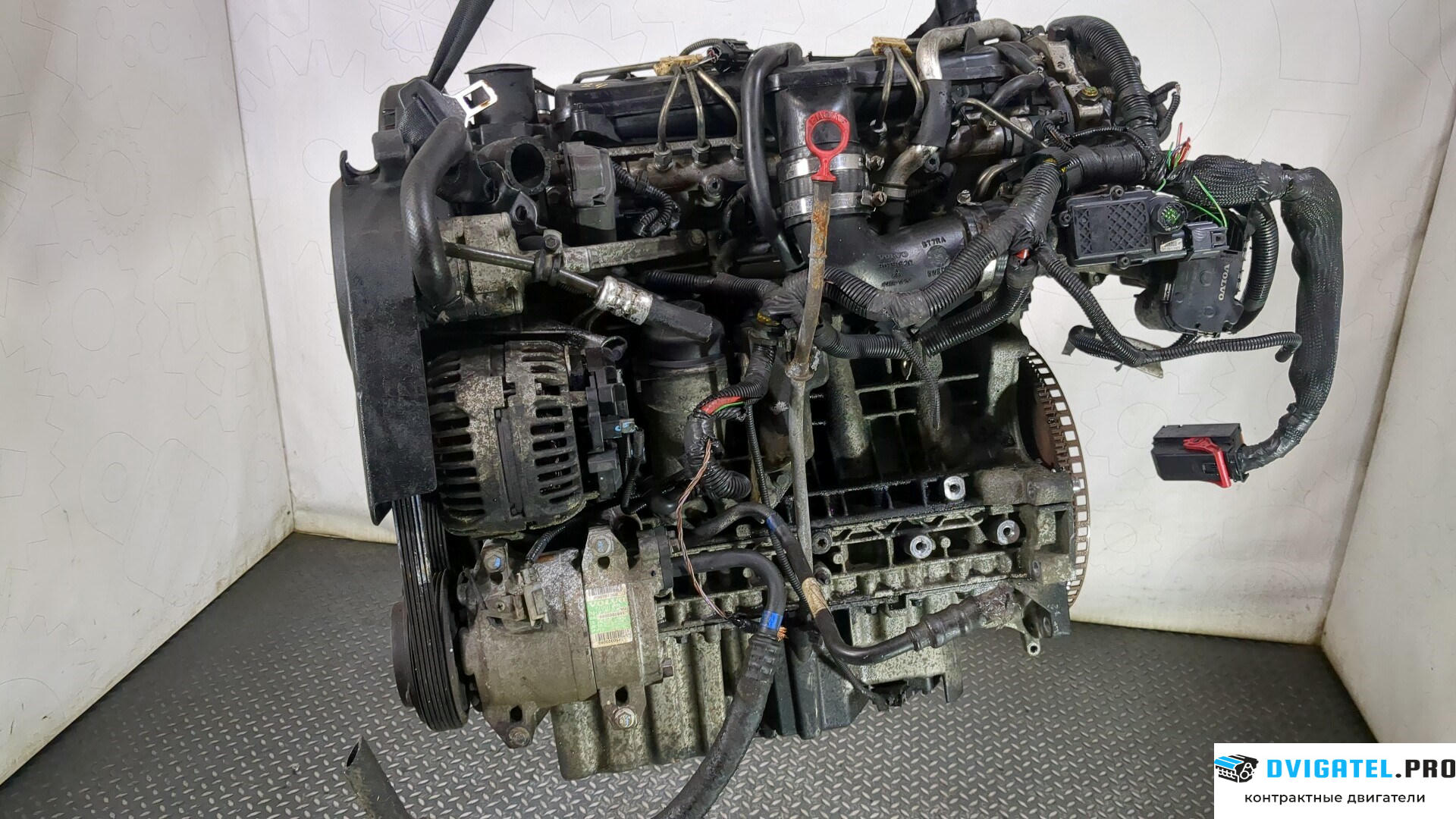 Двигатель Volvo V70 2001 - 2008 D5244T4 2.4 л., Дизель, Турбо, артикул 8784942