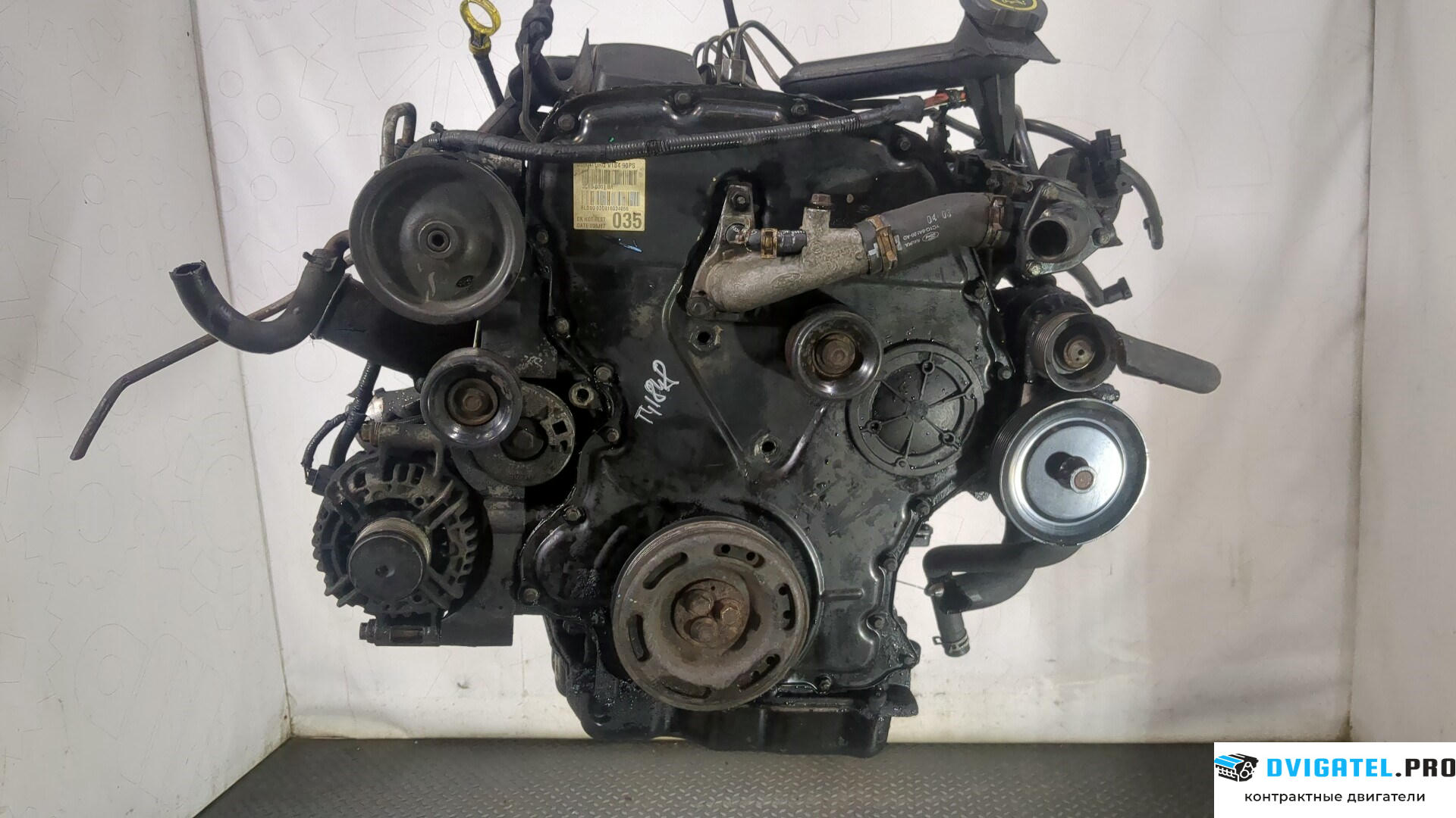 Двигатель Ford Transit 2000 - 2006 D2FA, D2FB, D2FE 2.4 л., Дизель, TDDI, артикул 9072999