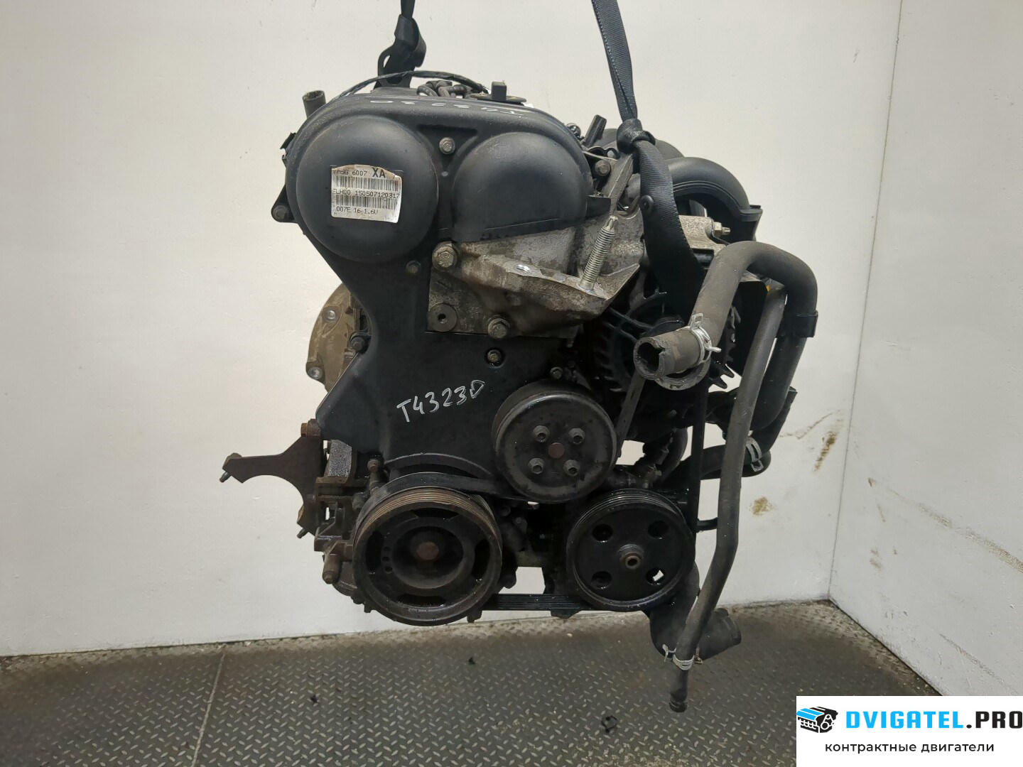 Двигатель Ford Focus 2 2005 - 2008 SHDA 1.6 л., Бензин, HPDC Инжектор, артикул 9234547